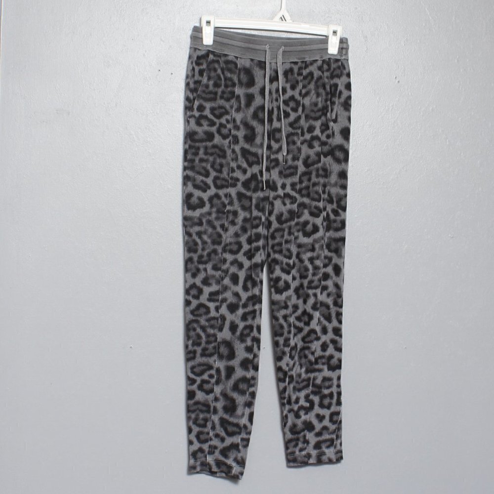 Splendid gray black pull on comfort lounge jogger